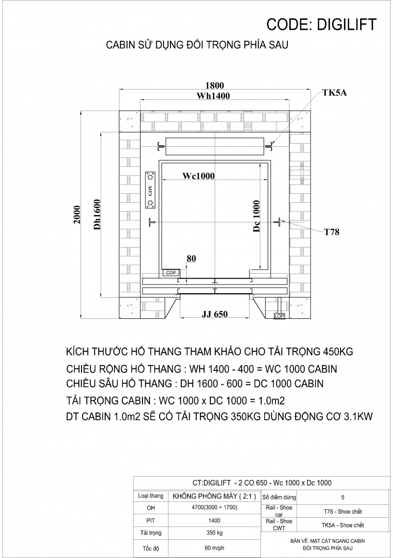 kich thuoc thang may gia dinh tai trong tieu chuan 350kg450kg 550kg 630kg