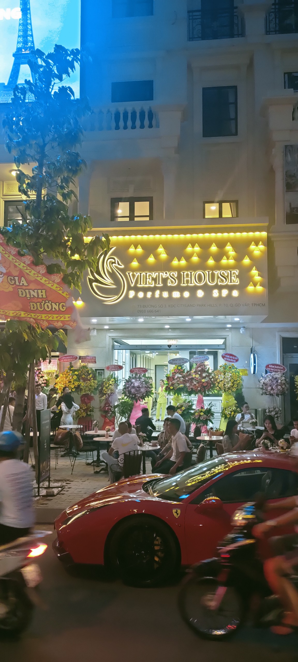 lap dat ban giao thang may 5 stop cong ty thanh viet  he thong cafe sieu xe va spa  city land go vap