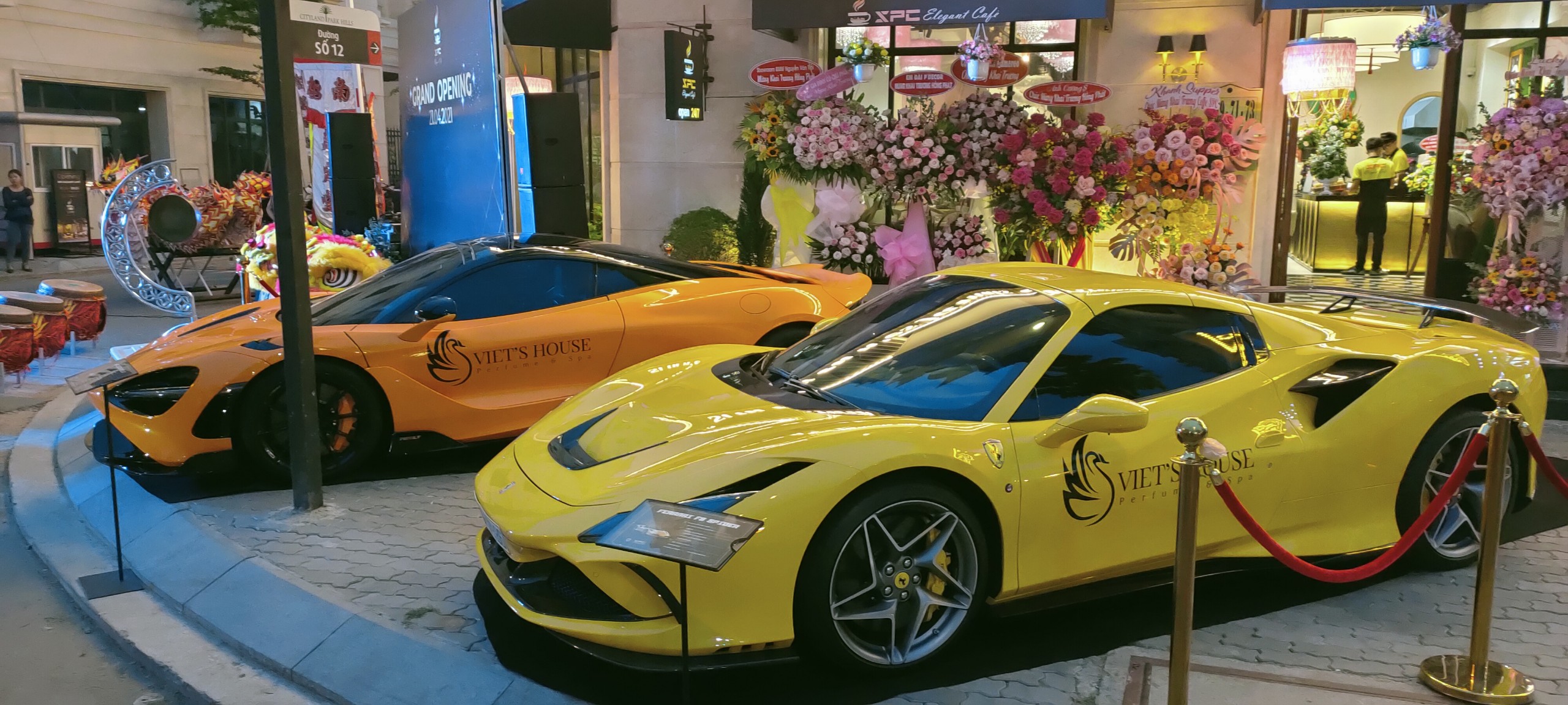 lap dat ban giao thang may 5 stop cong ty thanh viet  he thong cafe sieu xe va spa  city land go vap